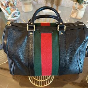Vintage Gucci medium top handle bag